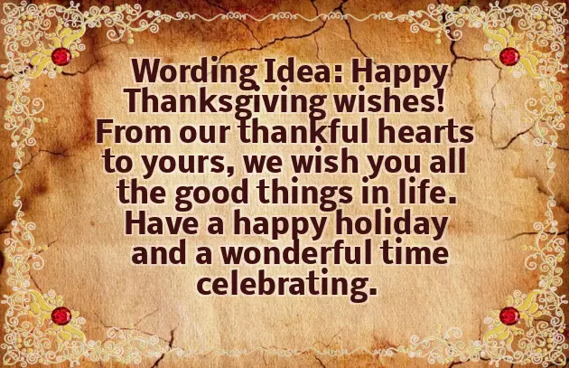 Wish You A Happy Thanksgiving Message Wish You A Happy Thanksgiving Message