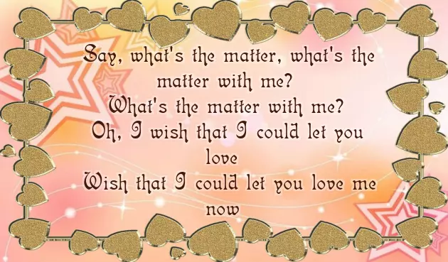 Wish That I Could Let You Love Me