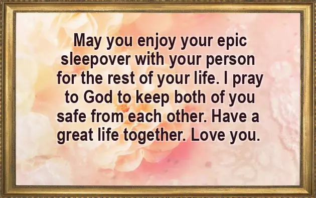 Advance Marriage Wish