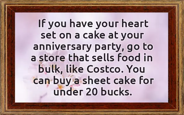 Anniversary Decor Ideas