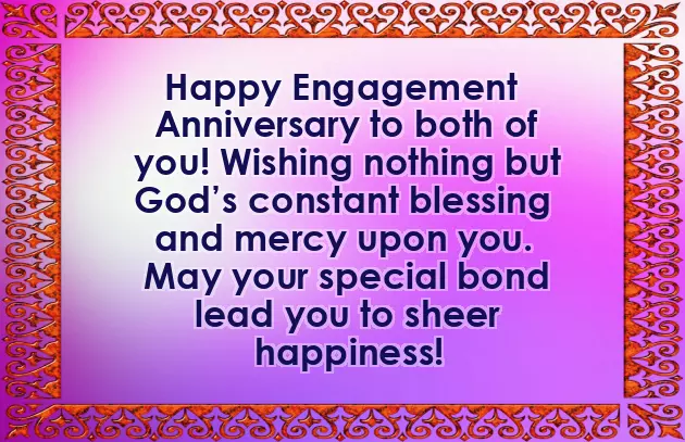 Engagement Anniversary Wishes For Sister