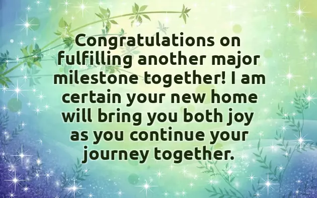 Congrats On Your New Congrats On Your New