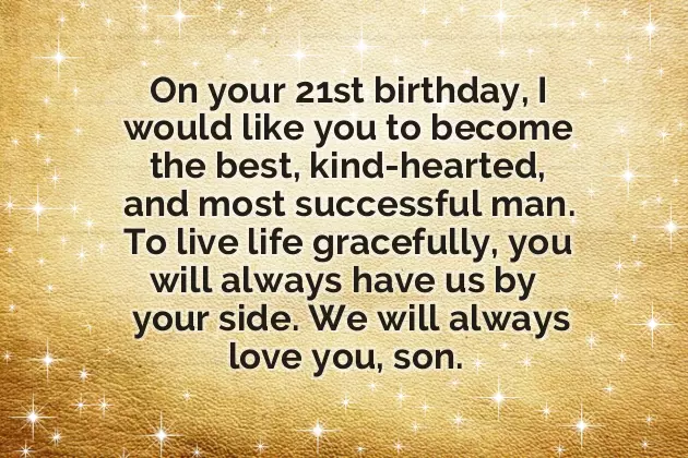 Birthday Wish For 21 Year Old Boy Birthday Wish For 21 Year Old Boy