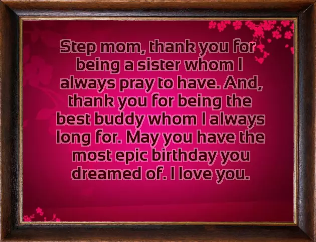 Birthday Wishes For Stepmother Birthday Wishes For Stepmother