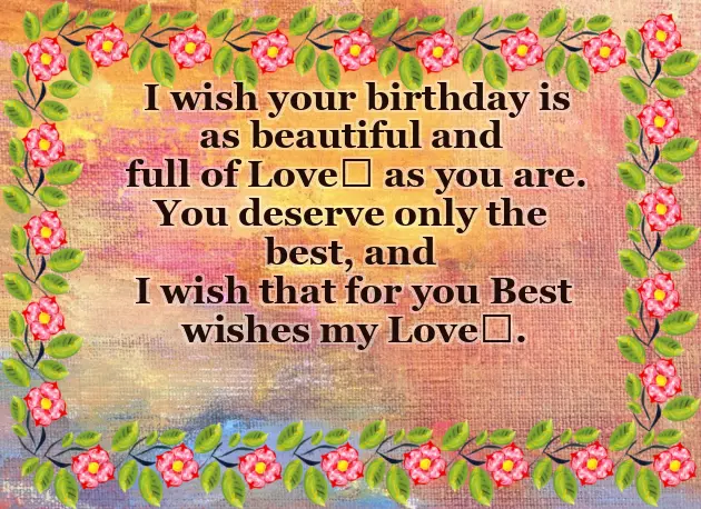 Happy Birthday To Your Girlfriend