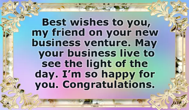 Congratulations Message For New Business Venture Congratulations Message For New Business Venture