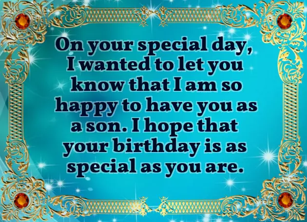 Birthday Greetings To My Son Quotes Birthday Greetings To My Son Quotes