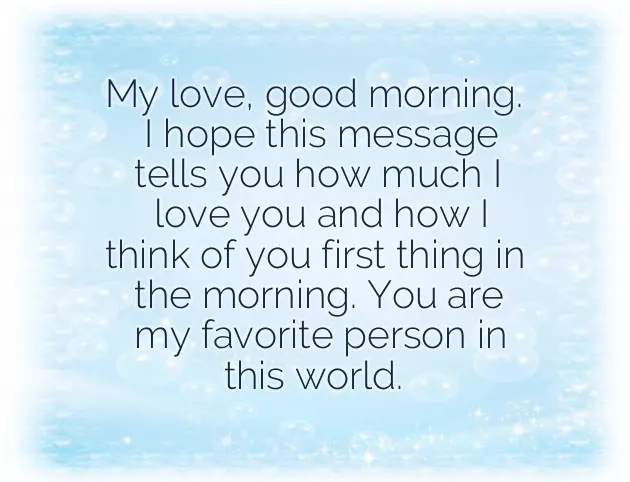 Good Morning Have A Nice Day My Love