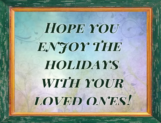 Merry Christmas And Happy New Year Greetings