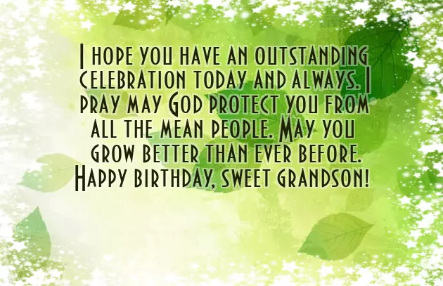 Birthday Wishes For Grandson 2Nd Birthday