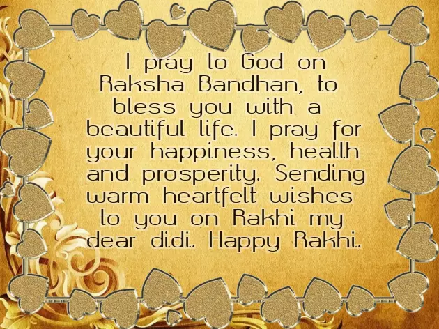 Raksha Bandhan Lines For Sister