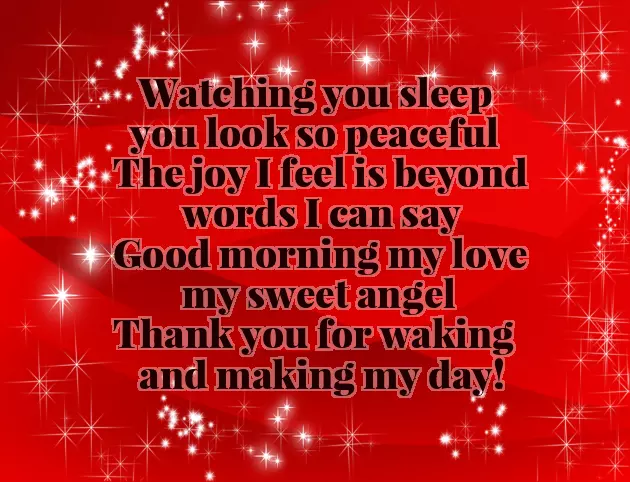 Heart Touching Good Morning Messages For My Love