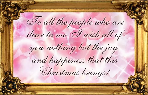 Happy Christmas To All Happy Christmas To All