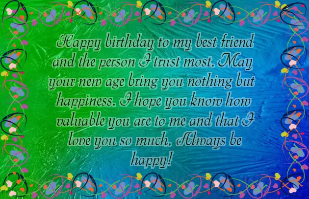 Bday Wishes For Girls