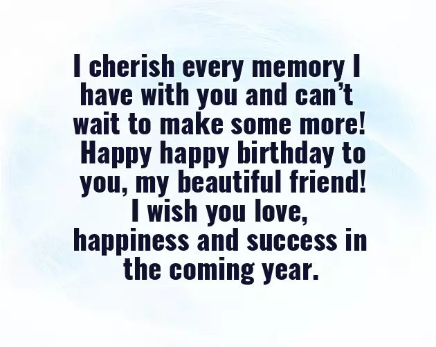 Quotes For Female Best Friend Birthday