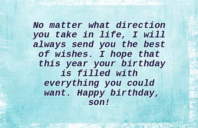 Best Birthday Wish For Son Best Birthday Wish For Son