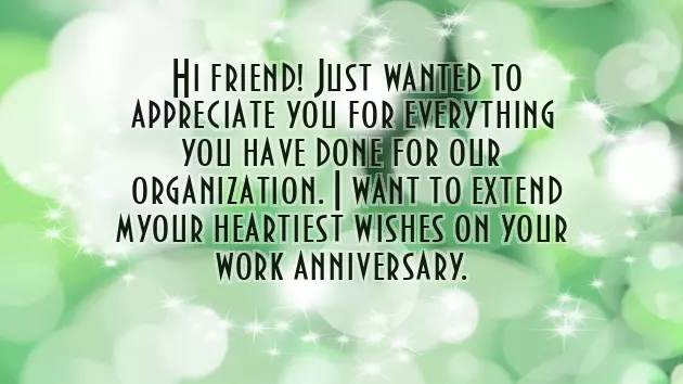 Congratulations On 10Th Anniversary Of Company