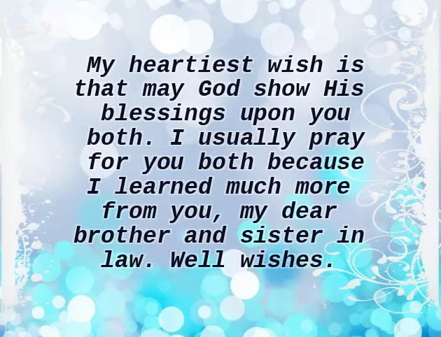 Simple Wedding Anniversary Wishes For Sister