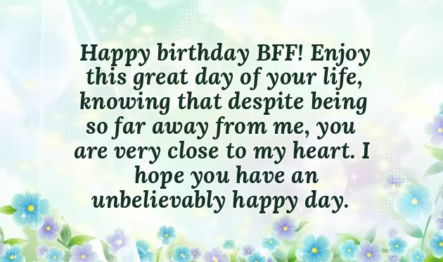 Best Wishes For Best Friend Girl