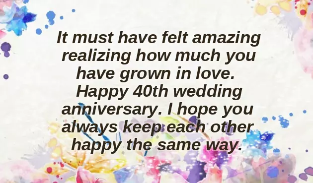 Happy 40Th Anniversary Happy 40Th Anniversary