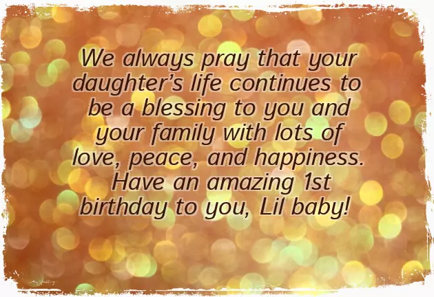 1St Birthday Quotes