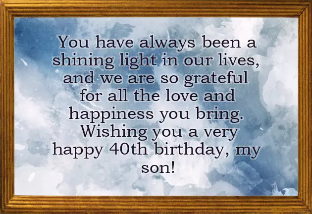 Congratulations To Parents On Son