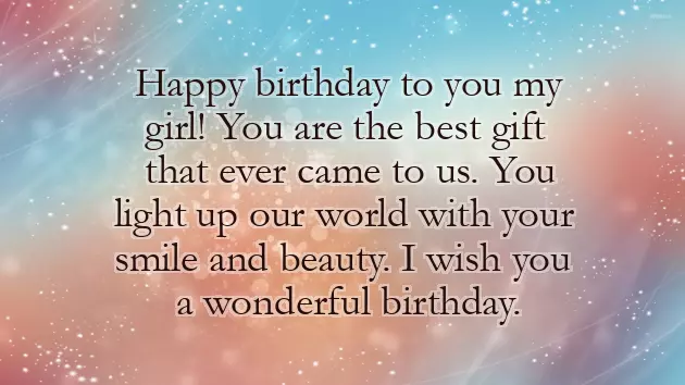 Happy Birthday To The Best Daughter In The World