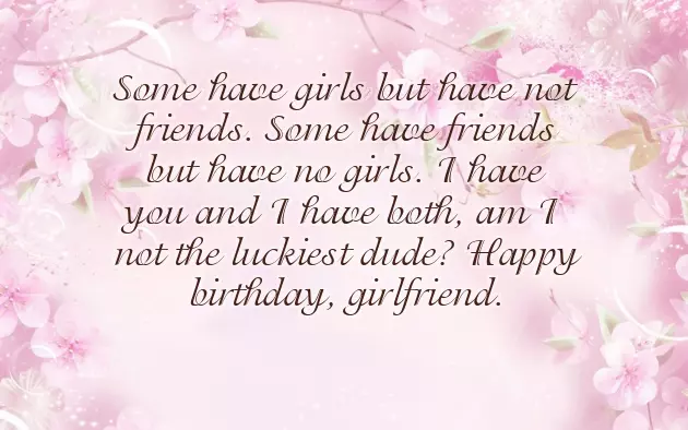 Short Quotes For Girlfriend Birthday
