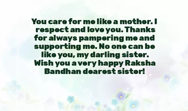 Raksha Bandhan Lines For Sister