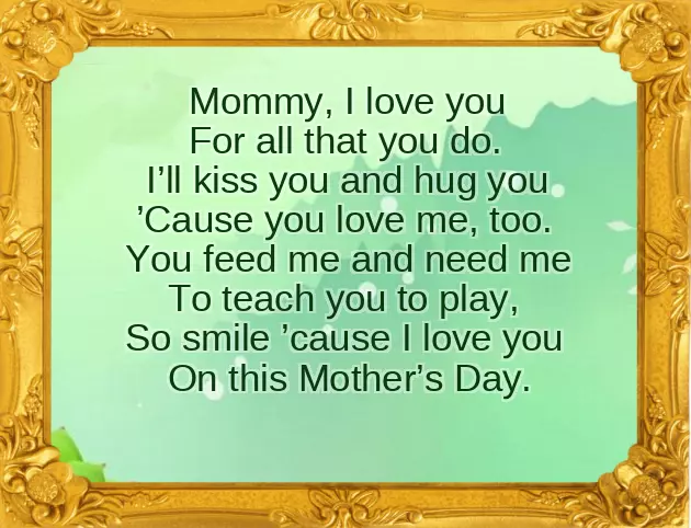 Poems For Mom From Son