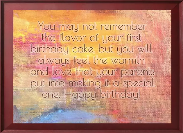 Birthday Wishes For My One Year Old Daughter