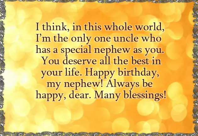 5Th Birthday Wishes For Nephew From Aunt