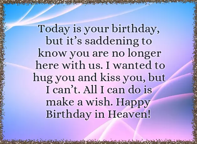 Happy Birthday Wishes For Brother In Heaven