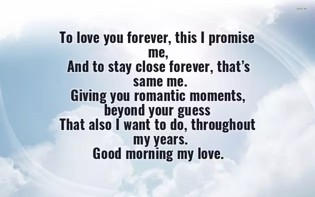 Good Morning Love Poem For Her