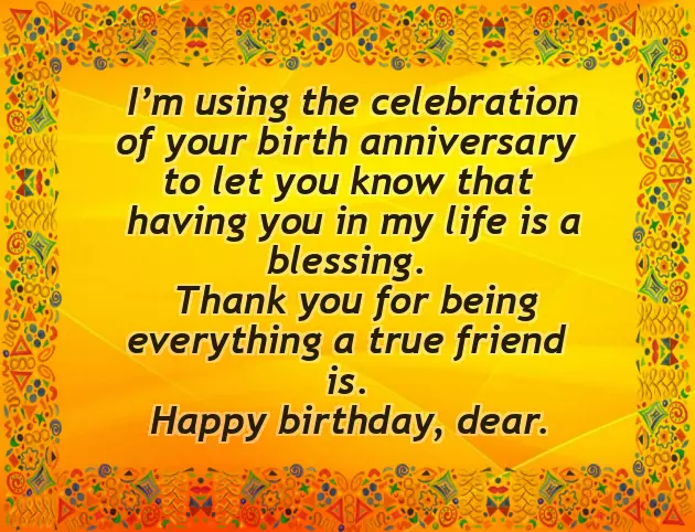 Happy Birthday Wishes For A Friend Like Sister