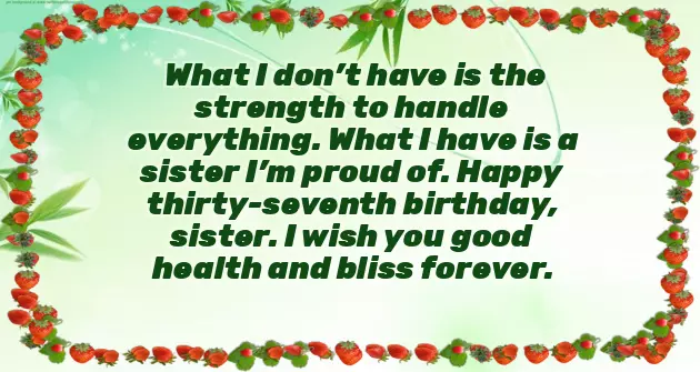 Sister Birthday Wishes Quotes