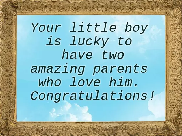Congratulations On Your First Child