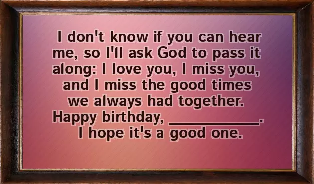 Happy Birthday To My Brother In Law In Heaven Happy Birthday To My Brother In Law In Heaven