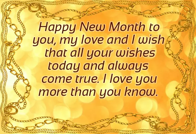 September New Month Message September New Month Message