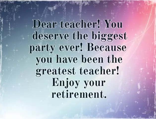 Small Poem For Teacher