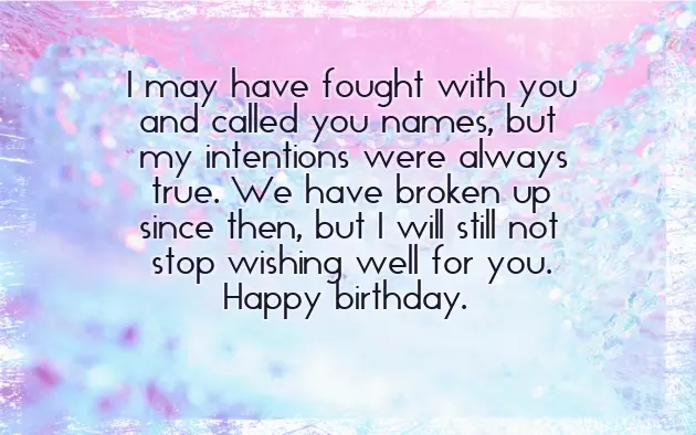 Happy Birthday My Ex Girlfriend Happy Birthday My Ex Girlfriend