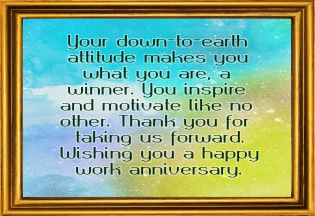 Happy 3Rd Work Anniversary
