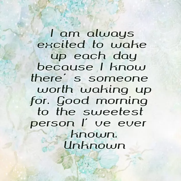 Morning Greetings To My Girlfriend