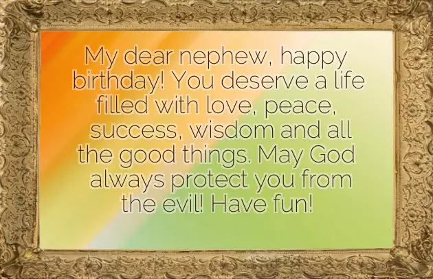 Happy Birthday To Young Nephew Happy Birthday To Young Nephew