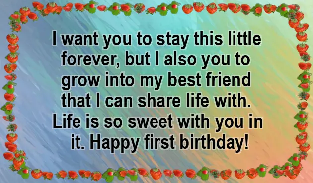 Babys Birthday Wishes Babys Birthday Wishes