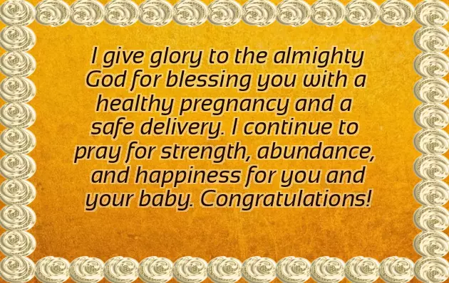 Baby Congratulations Note