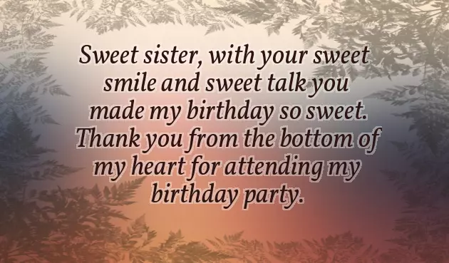 Thank You Message To Friends For Attending Birthday Party Thank You Message To Friends For Attending Birthday Party