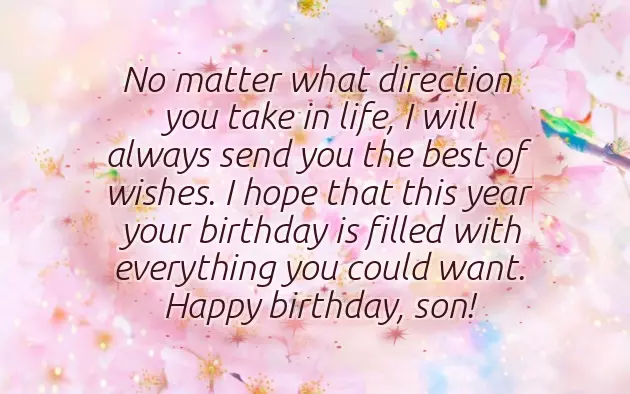 Happy Birthday Quotes To Son From Father