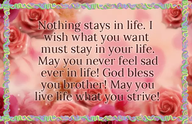 Godly Birthday Wishes For Brother Godly Birthday Wishes For Brother