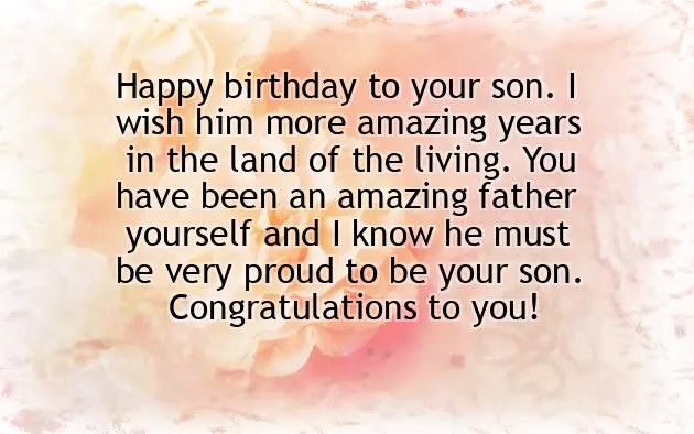 Congratulations And To The Proud Parents As Well